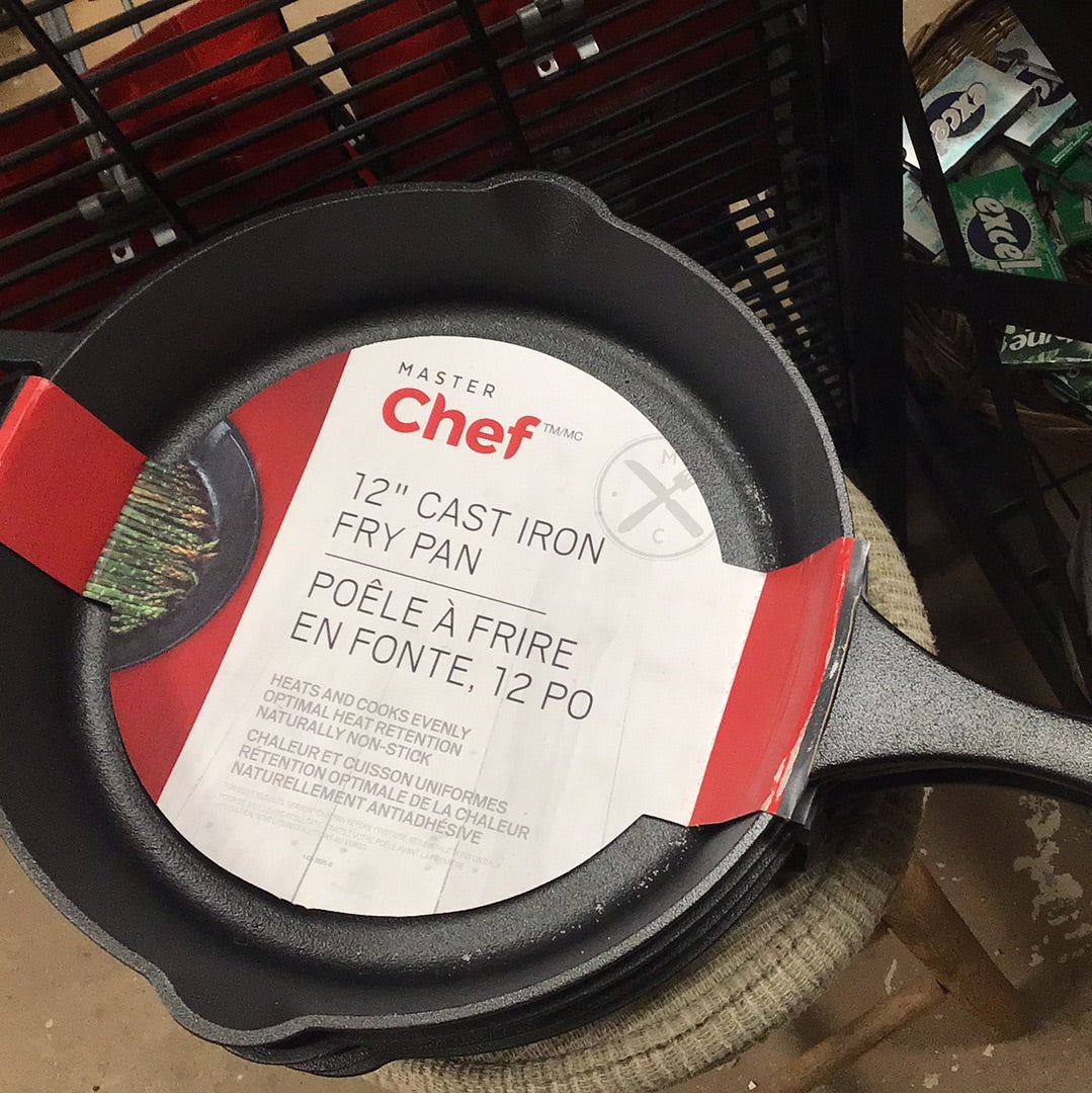 Master Chef 12” cast iron pan – Relic Outfitters
