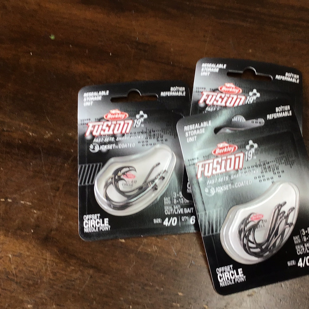 Berkley Fusion#1405853 Treble Hook Size 4-1pk 8pcs-Brand New-SHIPS