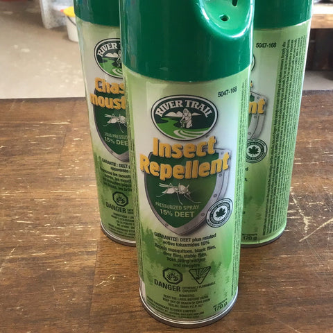 River trail insect repellent