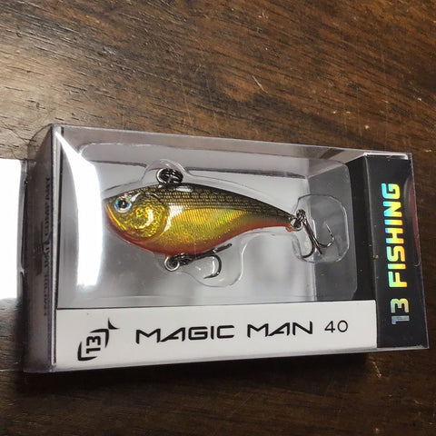 13 fishing magic man golden shiner
