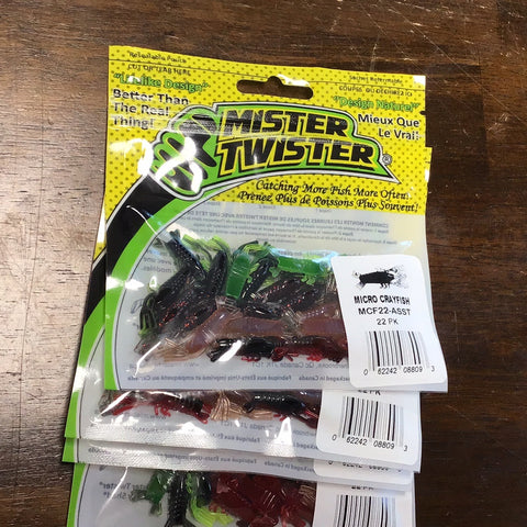 Mr twister micro crawfish