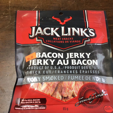 Jack links bacon jerky