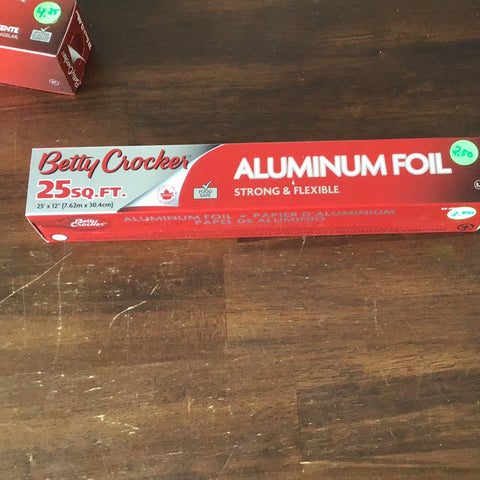 Betty Crocker aluminum foil