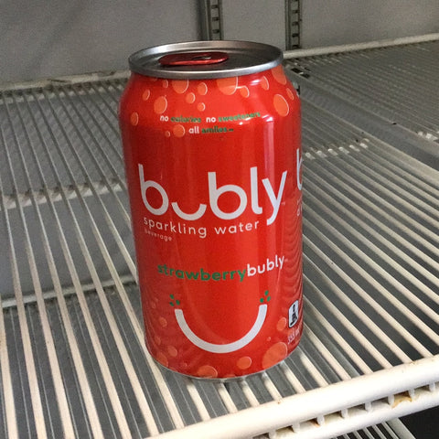 Bubbly sparkling water