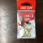 Eagle claw 3 way swivel